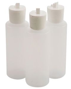 Tipton 197624 Flip Top Solvent Bottles 4 oz Plastic 3 Per Pkg