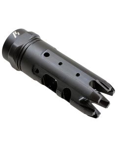Strike Industries KINGCOMP22 King CompBlack Steel with 1/2"-28 tpi Threads, 2.62" OAL &amp; 0.87" Diameter for 223 Rem, 5.56x45mm NATO AR-Platform
