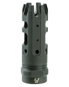 Strike Industries KINGCOMP30 King CompBlack Steel with 5/8"-24 tpi Threads, 2.62" OAL &amp; 0.87" Diameter for 308 Win, 7.62x51mm NATO AR-Platform