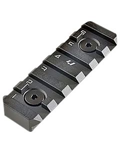 Strike Industries LINKRS6BK MLOK LINK Rail Section- 6 SlotsBlack Anodized
