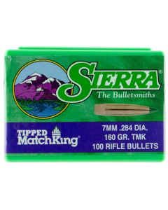 Sierra 7660 Tipped MatchKing7mm 160gr Tipped MatchKing 100/Box