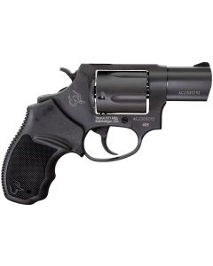 Taurus 2605021 60538 Special +P or 357 Mag 5 Shot 2" Barrel, Overall Matte Black Oxide Finish Steel, Finger Grooved Black Rubber Grip &amp; Fixed Sights