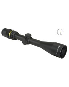Trijicon 200000 AccuPointBlack Hardcoat Anodized 3-9x40mm 1" Tube Illuminated Amber Triangle Post Reticle