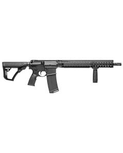Daniel Defense 0214515175047 DDM4 V9 5.56x45mm NATO 16" 30+1 Black Hard Coat Anodized 6 Position w/SoftTouch Overmolding Stock