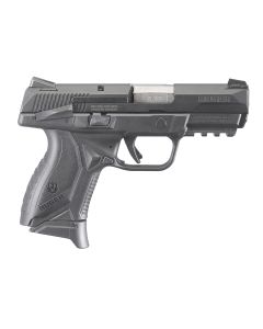 Ruger 8648 American PistolCompact Frame 45 ACP 10+1 3.75" Black Nitride Stainless Steel Barrel &amp; Serrated Slide, Black Polymer Frame w/Picatinny Rail, Textured Wraparound Grip, Right Hand