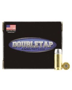DoubleTap Ammunition 40200HC Hunter40S&amp;W 200gr Hard Cast Solid 20 Per Box/50 Case