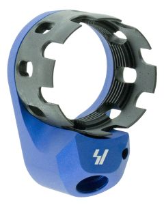 Strike ARECN&amp;EEPBLU AR Castle Nut and Extended End Plate Steel