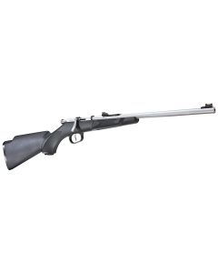 Henry H005 Mini Bolt Youth 22 Short/ 22 Long/ 22 LR 1rd 16.25" Stainless Steel Barrel &amp; Receiver, Fiber Optic Front &amp; Rear Sights, Black Synthetic Stock Right Hand