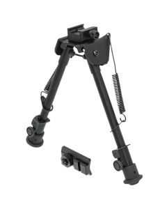 UTG TL-BP88 Tactical OP Bipod Black 8.3-12.7" Aluminum/Steel