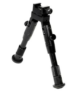 UTG TL-BP28S Shooter's SWAT Bipod Matte Black 6.2-6.7" Aluminum