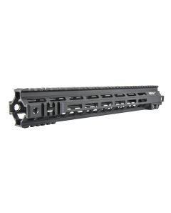 Geissele Automatics 05315B Mk4 Super Modular Rail 15" M-LOK Style Made of 6061-T6 Aluminum with Black Anodized Finish for AR-Platform