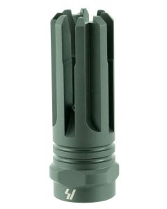 Strike Industries VENOMFH308 Venom Flash Hider Black Steel with 5/8"-24 tpi Threads, 2.16" OAL &amp; 0.862" Diameter for 308 Win, 7.62x51mm NATO AR-Platform