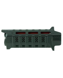Strike VIPERHGCBK Viper Carbine Length Handguard AR-Platform Black, Red Inserts Polymer