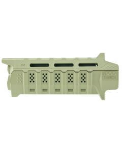 Strike STRIKEHGCFD Viper Carbine Length Handguard AR-Platform Flat Dark Earth, Black Inserts Polymer