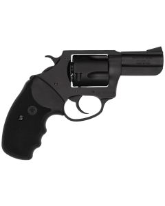 Charter Arms 14420 BulldogLarge Frame 44 S&amp;W Spl 5 Shot 2.50" Black Stainless Steel Barrel, Cylinder &amp; Frame, Black Finger Grooved Rubber Grip, Exposed Hammer