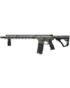 Daniel Defense 0212813192047 DDM4 V7 5.56x45mm NATO 16" 32+1 Deep Woods Green Cerakote 6 Position w/SoftTouch Overmolding Stock
