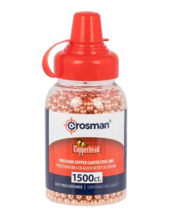 Crosman 0737 Copperhead177 Copper-Coated Steel 1500/Bottle