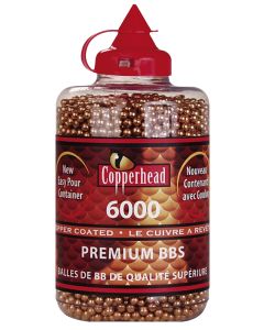 Crosman 0767 Copperhead177 Copper-Coated Steel 6000/Bottle