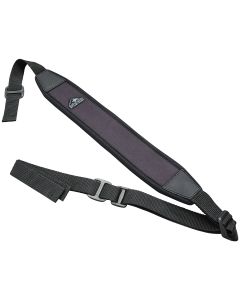 Butler Creek 80073 Easy Rider Rifle Sling Black Neoprene w/Sharkskin Back 48" OAL 2.5" Wide Adjustable Design