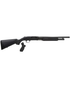 Mossberg 50521 500 Special Purpose 12 Gauge 5+1 3" 18" Barrel, Parkerized Finish, Aluminum Receiver, Synthetic Stock, Accu-Set Chokes, Includes Exclusive Pistol Grip Kit