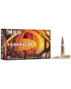 Federal F708FS1 Fusion7mm-08Rem 140gr Bonded Soft Point 20 Per Box/10 Case