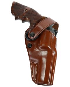 Galco DAO106 DAOOWB Tan Leather Belt Slide Fits S&amp;W L Frame Fits 6" Barrel Right Hand