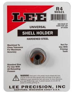 Lee Precision 90521 Shell Holder Universal Size #4R Steel Capacity 1 Casing Works With Standard Reloading Press Includes Shell Holder