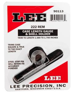 Lee Precision 90113 Case Length Gauge222 Rem Steel