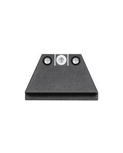 Night Fision GLK004003WGZ Suppressor Height Sights For GlockGreen Tritium White Outline Front Sight-Green Tritium Black Outline Rear Sight Glock 17/17L/19