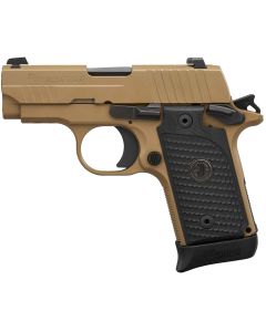 Sig Sauer 238380ESCPN P238 Micro-Compact Emperor Scorpion 380 ACP 2.70" 6+1 &amp; 7+1 Flat Dark Earth Hardcoat Anodized Flat Dark Earth Nitron Stainless Steel Black Hogue G10 Piranha Grip