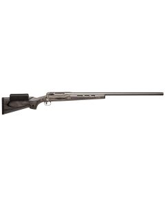 Savage Arms 18154 12 F/TR Full Size 308 Win 1rd 30" Matte Button Rifled Barrel, Matte Stainless Steel Receiver Drilled &amp; Tapped, Satin Gray Fixed Laminate Stock, Right Hand