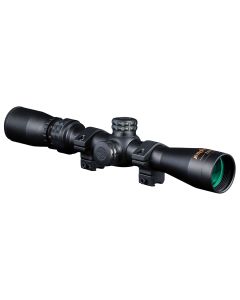 Konus 7260 KonusProMatte Black 2-7x32mm 1" Tube Engraved 30/30 Duplex Reticle Includes Mounting Rings