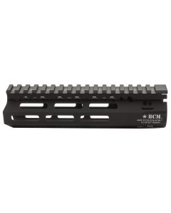 BCM MCMR7556BLK BCMGunfighter MCMR 7" M-LOK, Free-Floating Style Made of Aluminum with Black Anodized Finish for AR-Platform