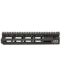 BCM MCMR9556BLK BCMGunfighter MCMR 9" M-LOK, Free-Floating Style Made of Aluminum with Black Anodized Finish for AR-Platform