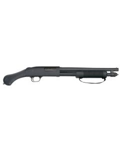 Mossberg 50657 590 Shockwave 20 Gauge Pump 3" 5+1 14.38" Matte Blued Heavy-Walled Barrel, Drilled &amp; Tapped Matte Blued Stainless Steel Receiver, Black Raptor Birdshead Grip