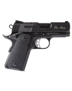 Smith &amp; Wesson 178053 1911 Performance Center Pro *MA Compliant Sub-Compact Frame 9mm Luger 8+1, 3" Black Stainless Steel Barrel, Serrated Slide &amp; Aluminum Frame w/Beavertail, Black Stippled Grip