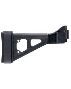 SB Tactical SBT01SB SBTSide Folding Black Synthetic with10.50" OAL &amp; Nylon Strap for H&amp;K UMP, B&amp;T APC (Tube Not Included)