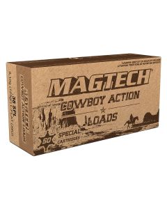 Magtech 38U Cowboy Action38Special 125gr Lead Flat Nose 50 Per Box/20 Case