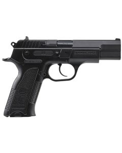 SAR USA B69BL B69mm Luger 19+1 4.50" Black Steel Barrel, Black Serrated Steel Slide, Black Polymer Frame w/Beavertail, Black Polymer Grip, Manual Thumb Safety, Right Hand