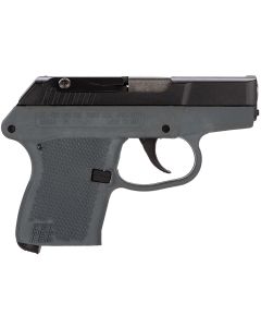 Kel-Tec P32BGRY P-3232 ACP Caliber with 2.68" Barrel, 7+1 Capacity, Gray Finish Aluminum Frame, Serrated Blued Steel Slide &amp; Gray Polymer Grip