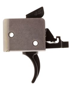 CMC Triggers 92502 Drop-InTwo-Stage Curved Trigger w/ 2 lbs Draw Weight &amp; Black/Silver Finish