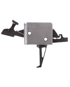 CMC Triggers 92504 Drop-InTwo-Stage Flat Trigger w/ 2 lbs Draw Weight &amp; Black/Silver Finish