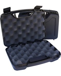 MTM Case-Gard SS-2500 Single Handgun CaseBlack Polypropylene Holds Handgun w/ 4" Barrel or Less