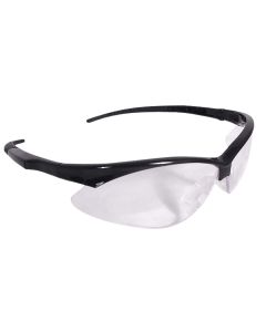 Radians OB0110CS Outback Shooting Glasses Adult Clear Lens Anti-Fog Black Frame