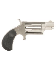 North American Arms 22MSGRCHSS Mini-Revolver Carry Combo 22 WMR 5 Shot 1.13" Barrel, Stainless Steel Barrel/Cylinder/Frame, Black Rubber Grip, Includes Exclusive Holster Package