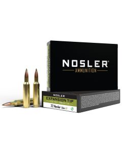 Nosler 40140 E-Tip Lead Free 22Nosler 55gr E Tip Lead Free 20 Per Box/10 Case