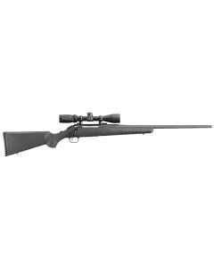 Ruger 16934 AmericanFull Size 308 Win 4+1 22" Matte Black Steel Barrel, Matte BlackAlloy Steel Receiver w/Picatinny Rail, Black Fixed Synthetic Stock, Vortex Crossfire II 3-9x40mm