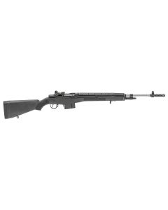 Springfield Armory MA9826C65CA M1A Loaded *CA Compliant 6.5 Creedmoor 10+1 22" Stainless Medium National Match Barrel, Black Parkerized Steel Receiver, Black Synthetic Fixed Stock