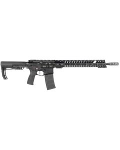Patriot Ordnance Factory 00856 Renegade +5.56x45mm NATO 16.50" 30+1 Black Hard Coat Anodized Black Nitride 6 Position MFT Stock Black Polymer Grip