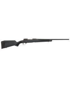 Savage Arms 57060 110 Hunter Full Size 22-250 Rem 4+1 22" Matte Black Button-Rifled Barrel, Matte Black Drilled &amp; Tapped Carbon Steel Receiver, Adj AccuStock Matte Gray Synthetic Stock, Right Hand